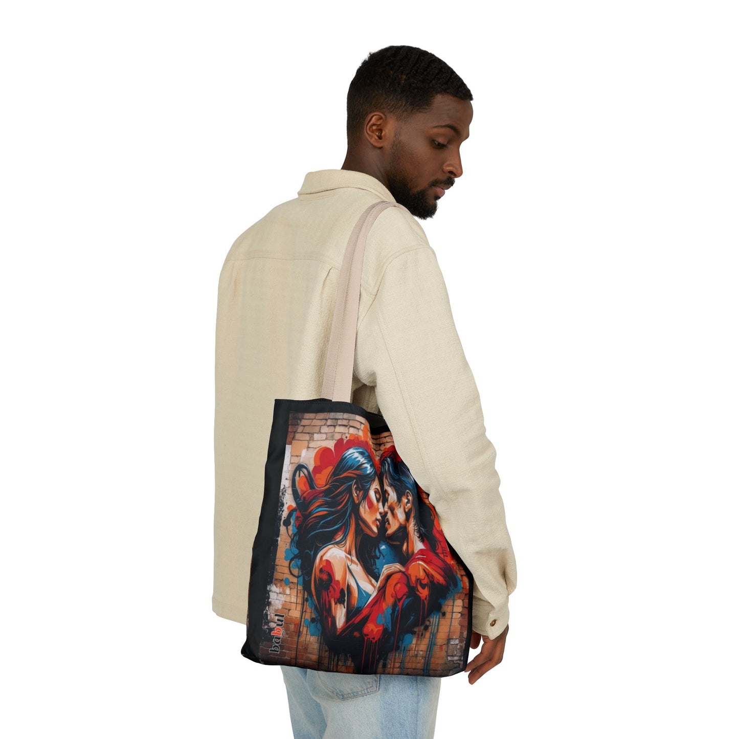 Artistic Surge - Eco-Friendly Canvas Tote Bag - LOVERS