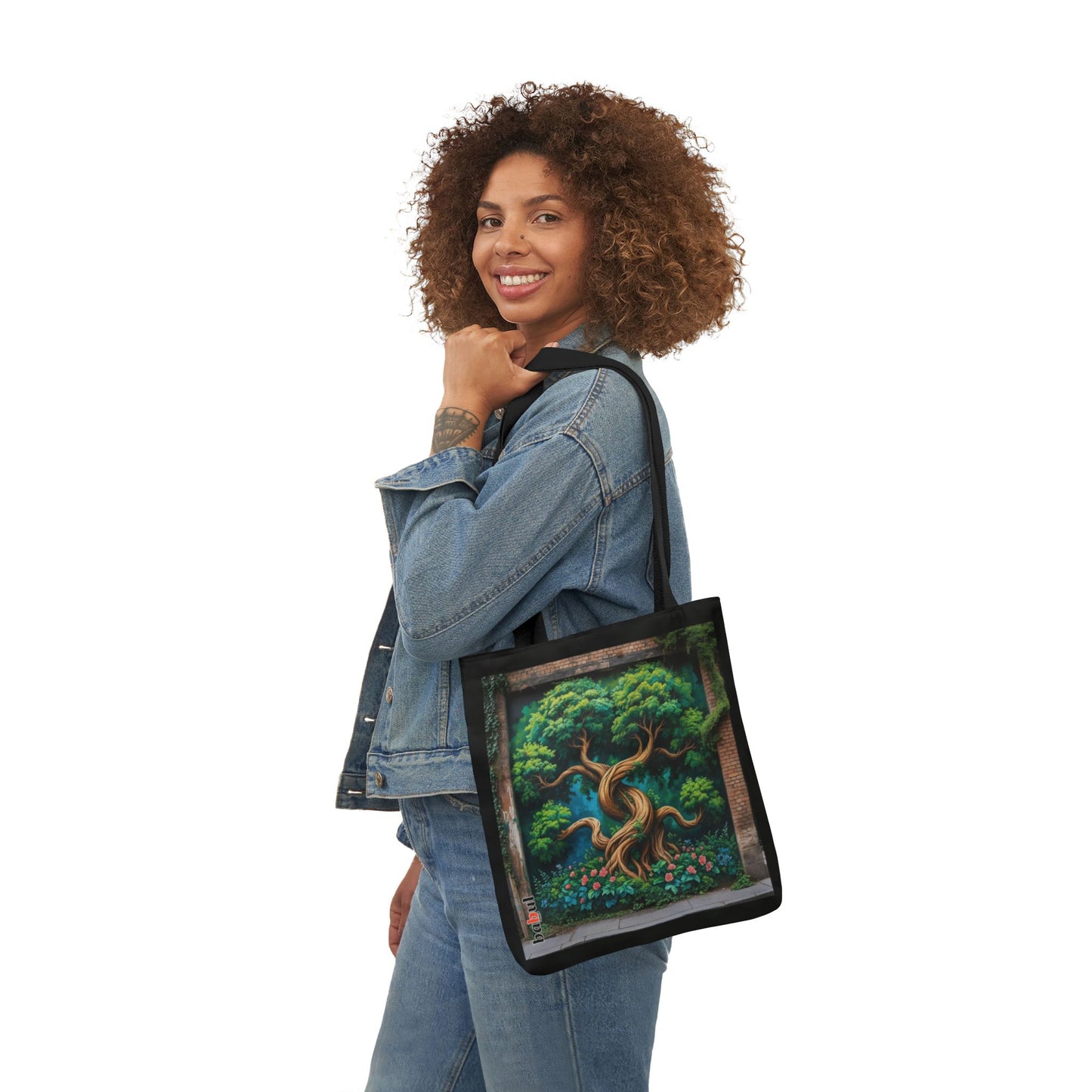 Artistic Surge - Eco-Friendly Canvas Tote Bag - TREE
