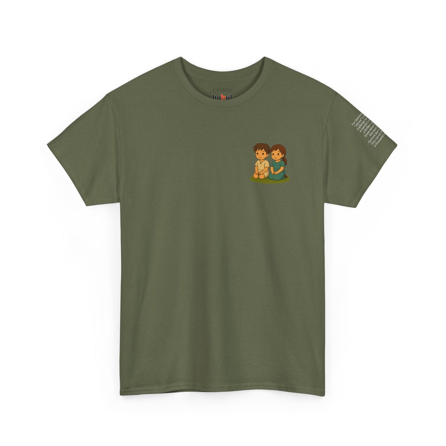 GEMINI - Dreamy Zodiac T-Shirts – The Magic of the Stars in Ghibli Style