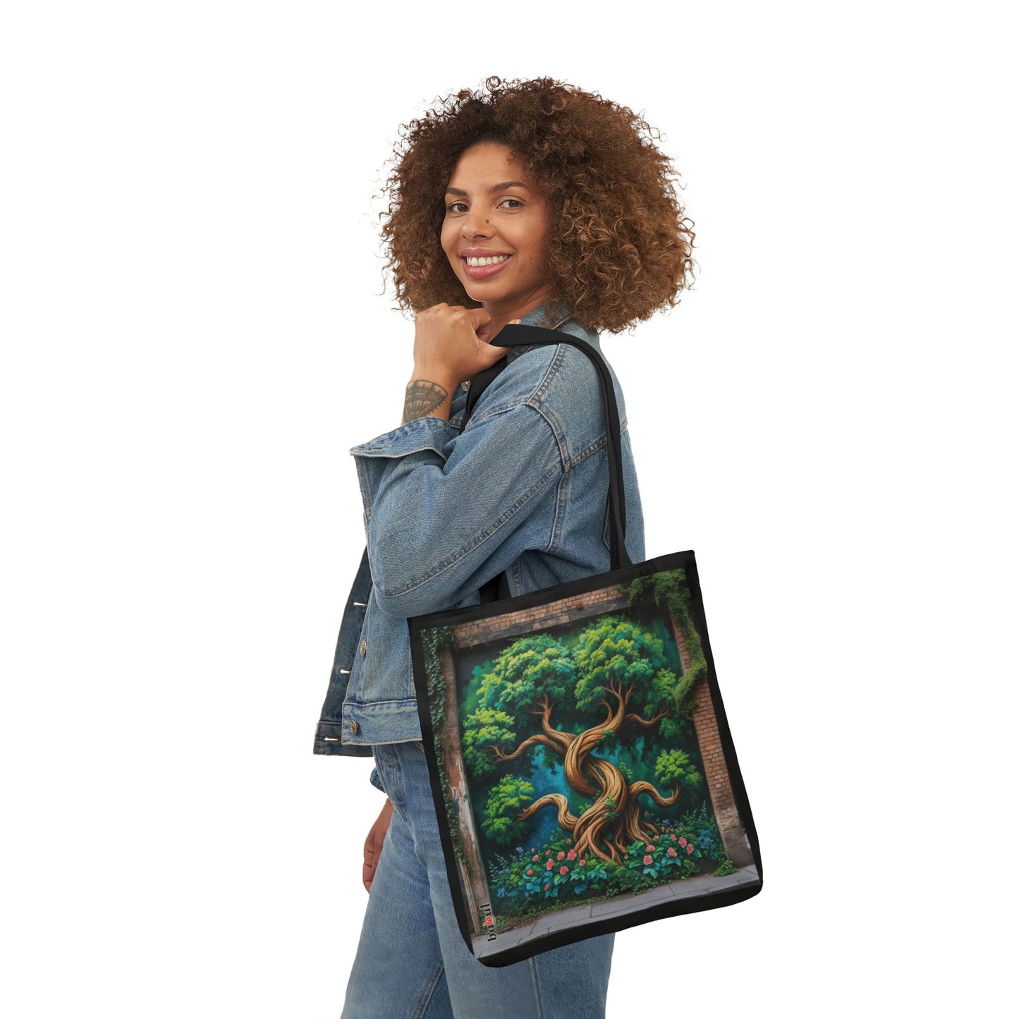 Artistic Surge - Eco-Friendly Canvas Tote Bag - TREE