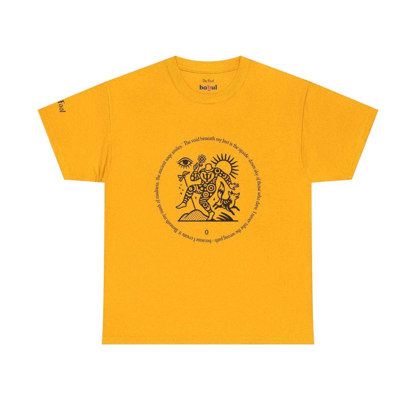 The Fool - ArcanaPop T-Shirt – Where Tarot Magic Meets Pop Art