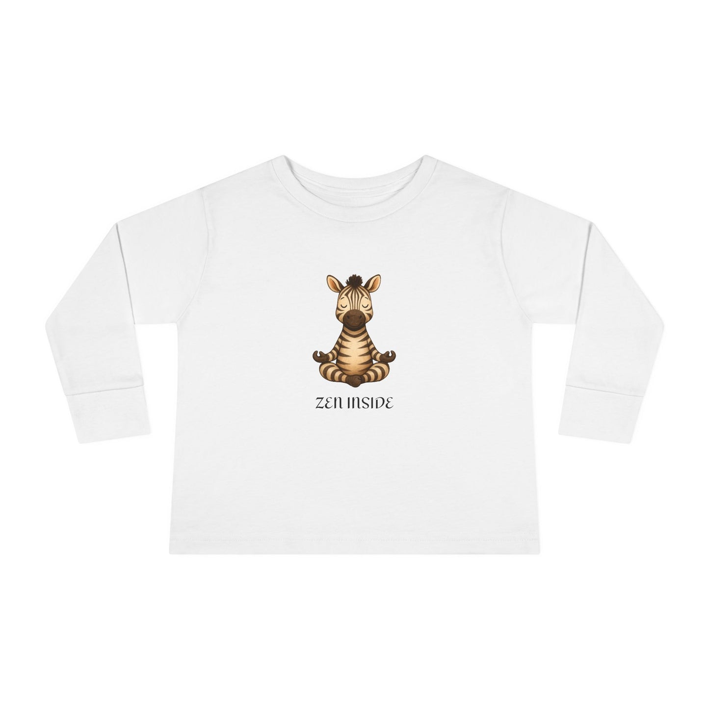 Zen Inside Long Sleeve Tee - ZEBRA