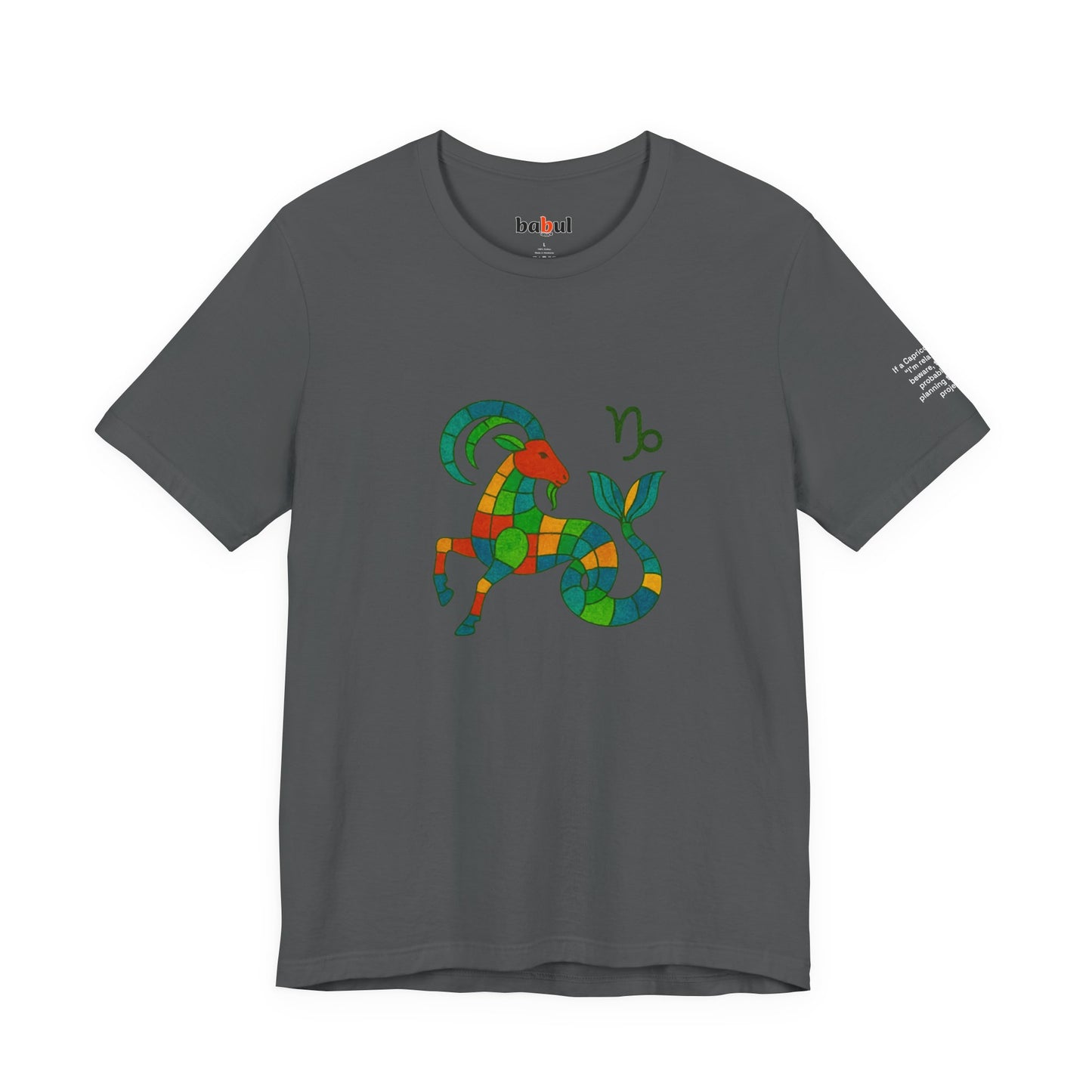 CAPRICORN - T-shirt, The Zodiac Signs According to Saint Phalle