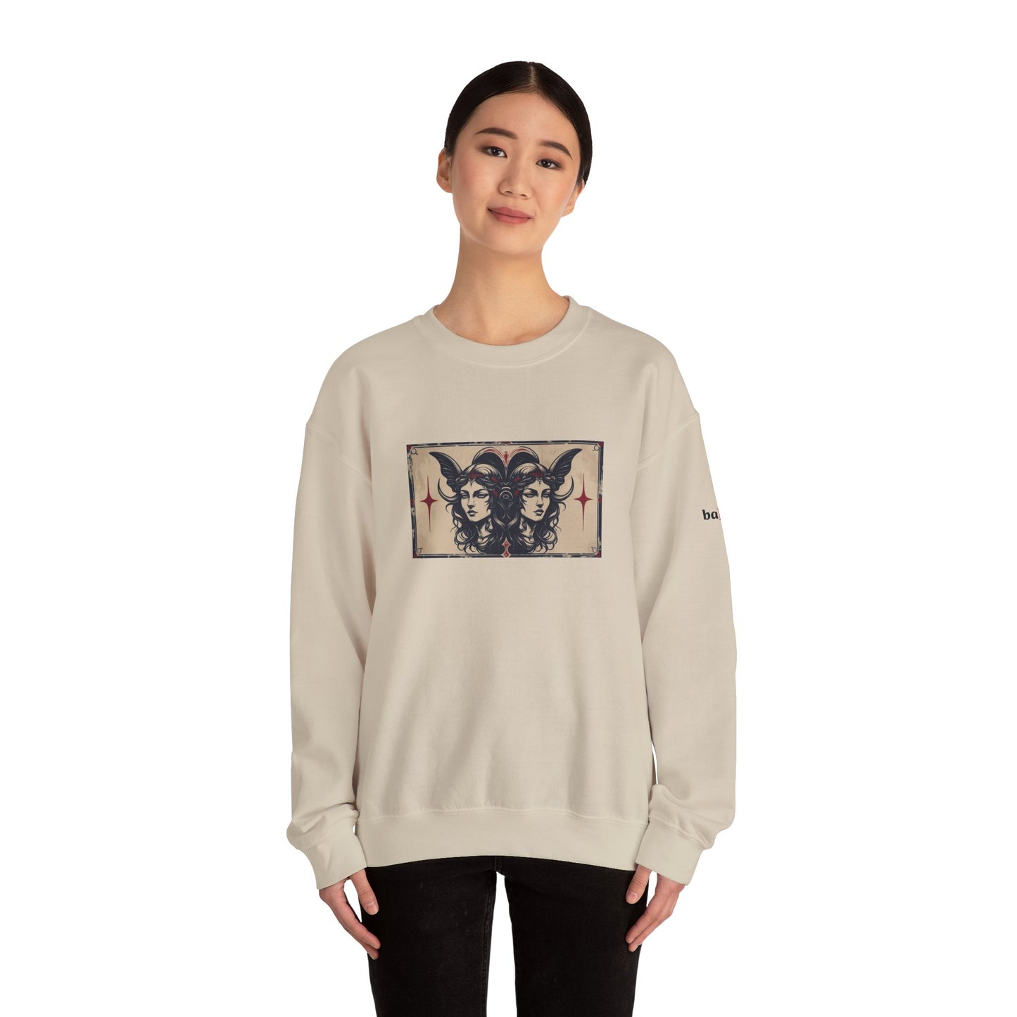 Gemini - Gothic Zodiac Blue Sweatshirt