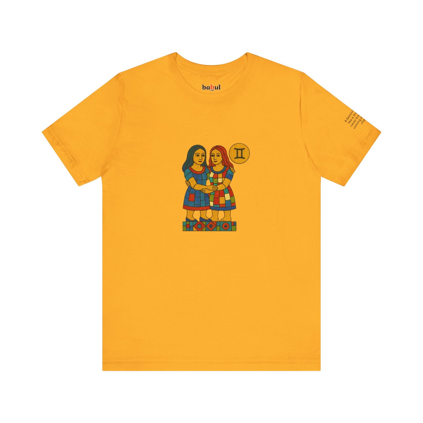 GEMINI - T-shirt, The Zodiac Signs According to Saint Phalle