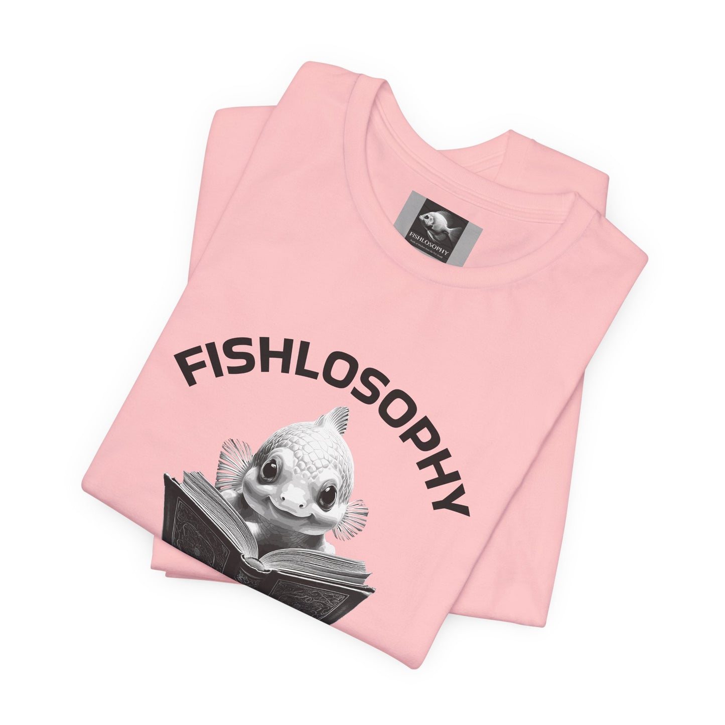 Fishlosophy Unisex Jersey Short Sleeve Tee – The Early Worms Get Eaten First