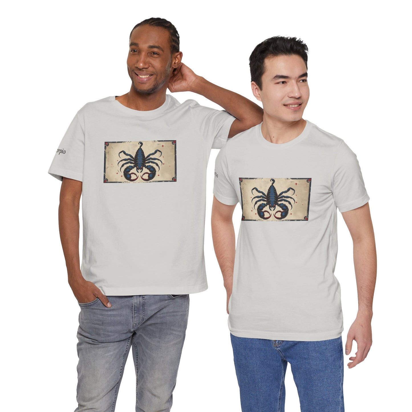 Scorpio - Gothic Zodiac T-Shirt. Zodiac in the Shadows
