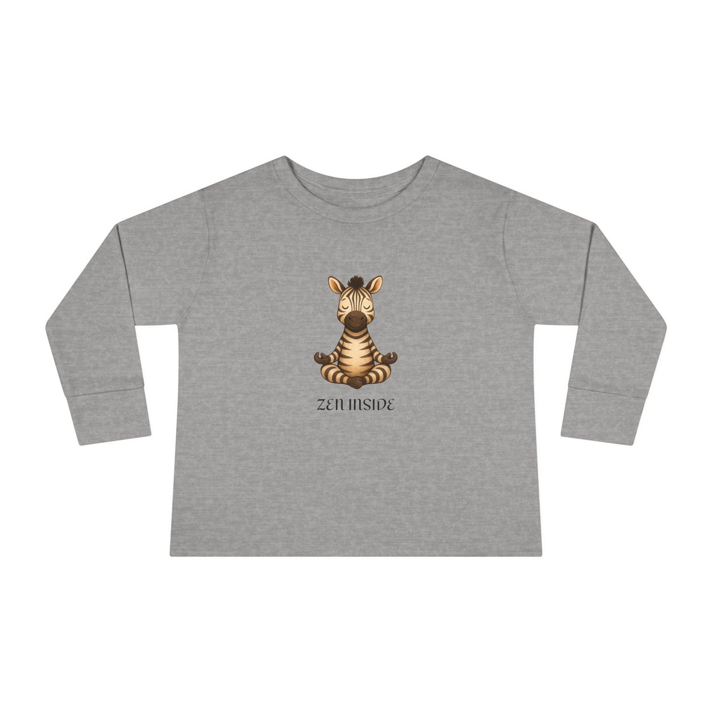 Zen Inside Long Sleeve Tee - ZEBRA