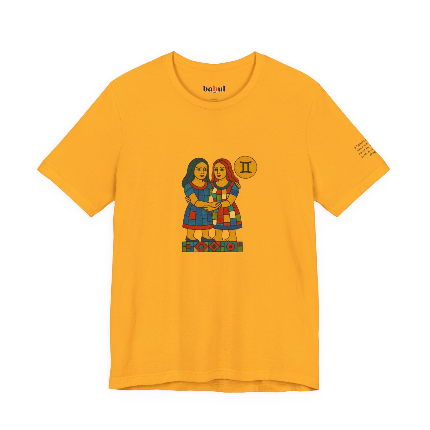 GEMINI - T-shirt, The Zodiac Signs According to Saint Phalle