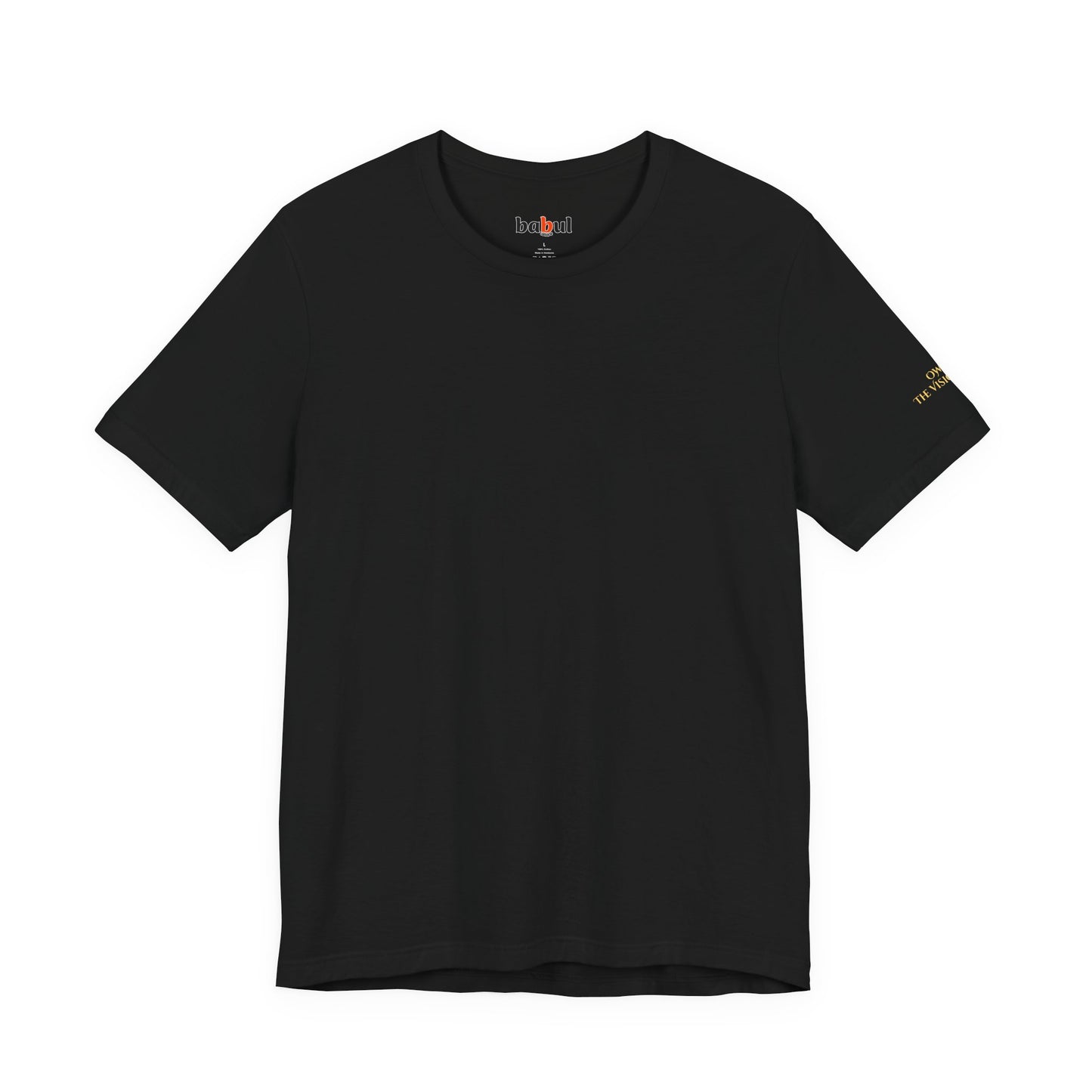 Owl – The Visionary - Magic Animals T-Shirt Black Only (graphic on the back)
