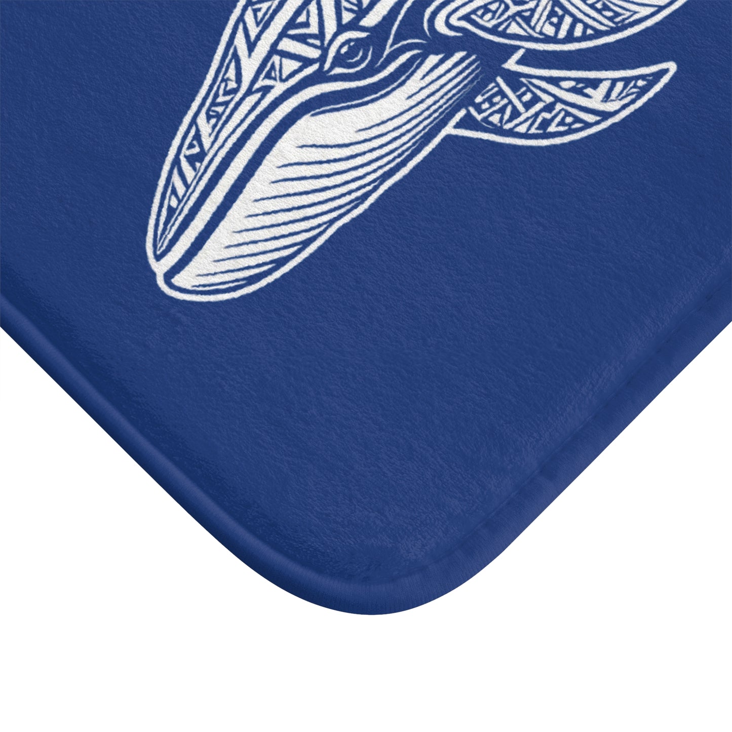 Tribal Bath Mat. Ocean Energy, Tribal Style