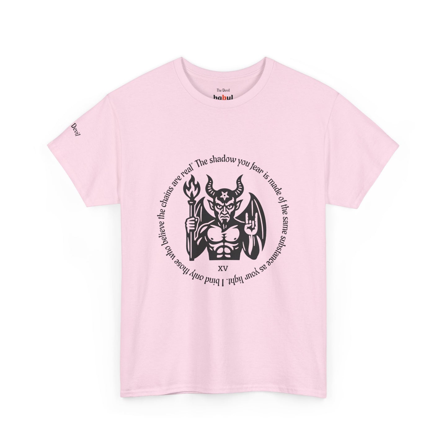 The Devil - ArcanaPop T-Shirt – Where Tarot Magic Meets Pop Art