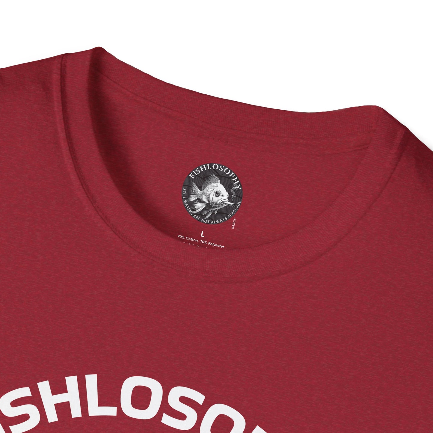 Fishlosophy Unisex T-Shirt - Ocean Vibes and Life's Questions Design - PEARLS OF WISDOM FROM THE FISH WORLD