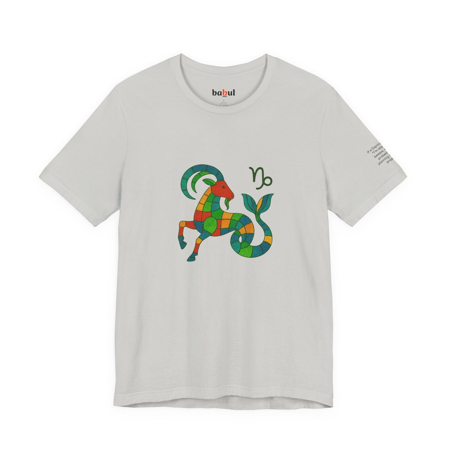 CAPRICORN - T-shirt, The Zodiac Signs According to Saint Phalle