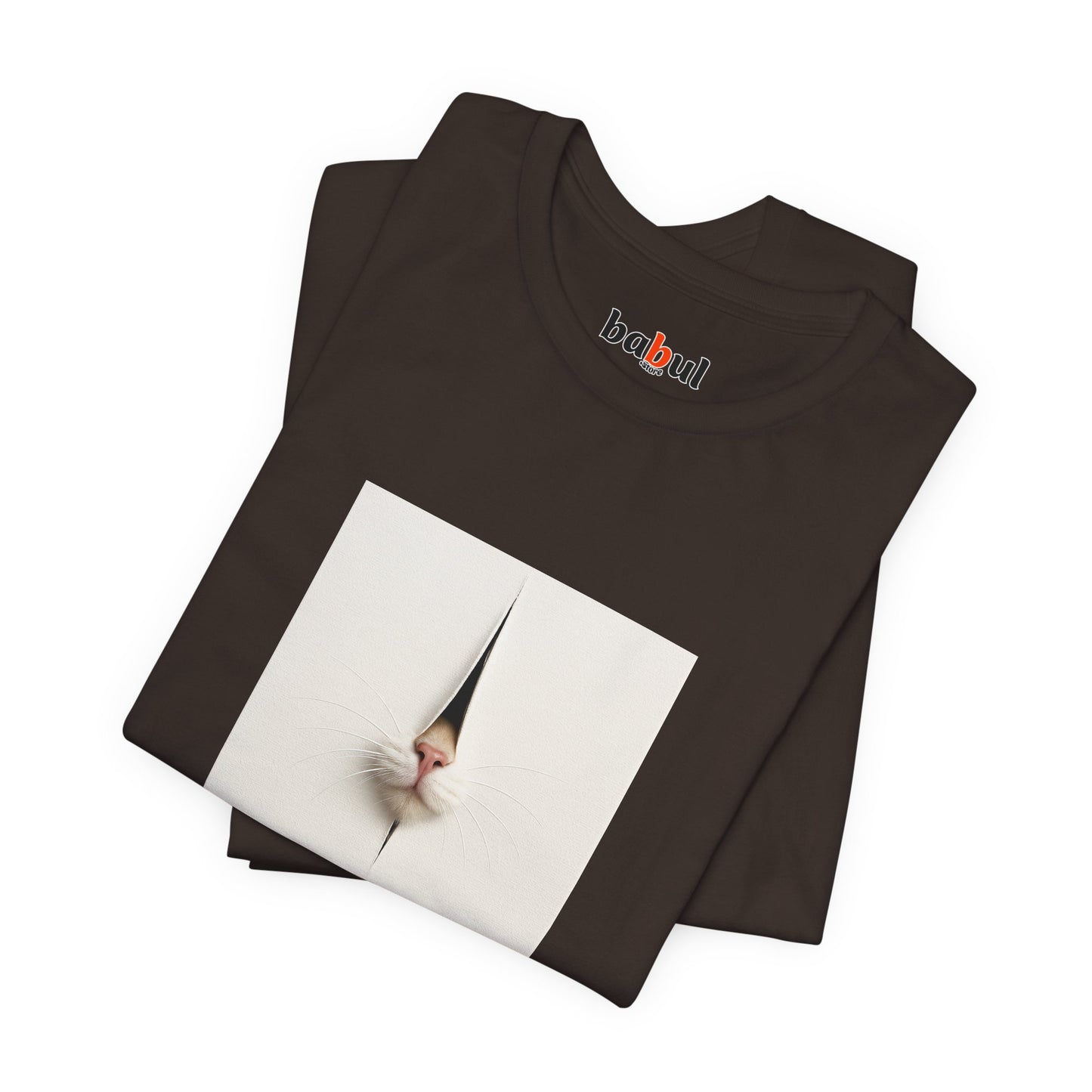 CATART Unisex Jersey Cat T-Shirt - FONTANA - Iconic Painting Reimagined with Cats