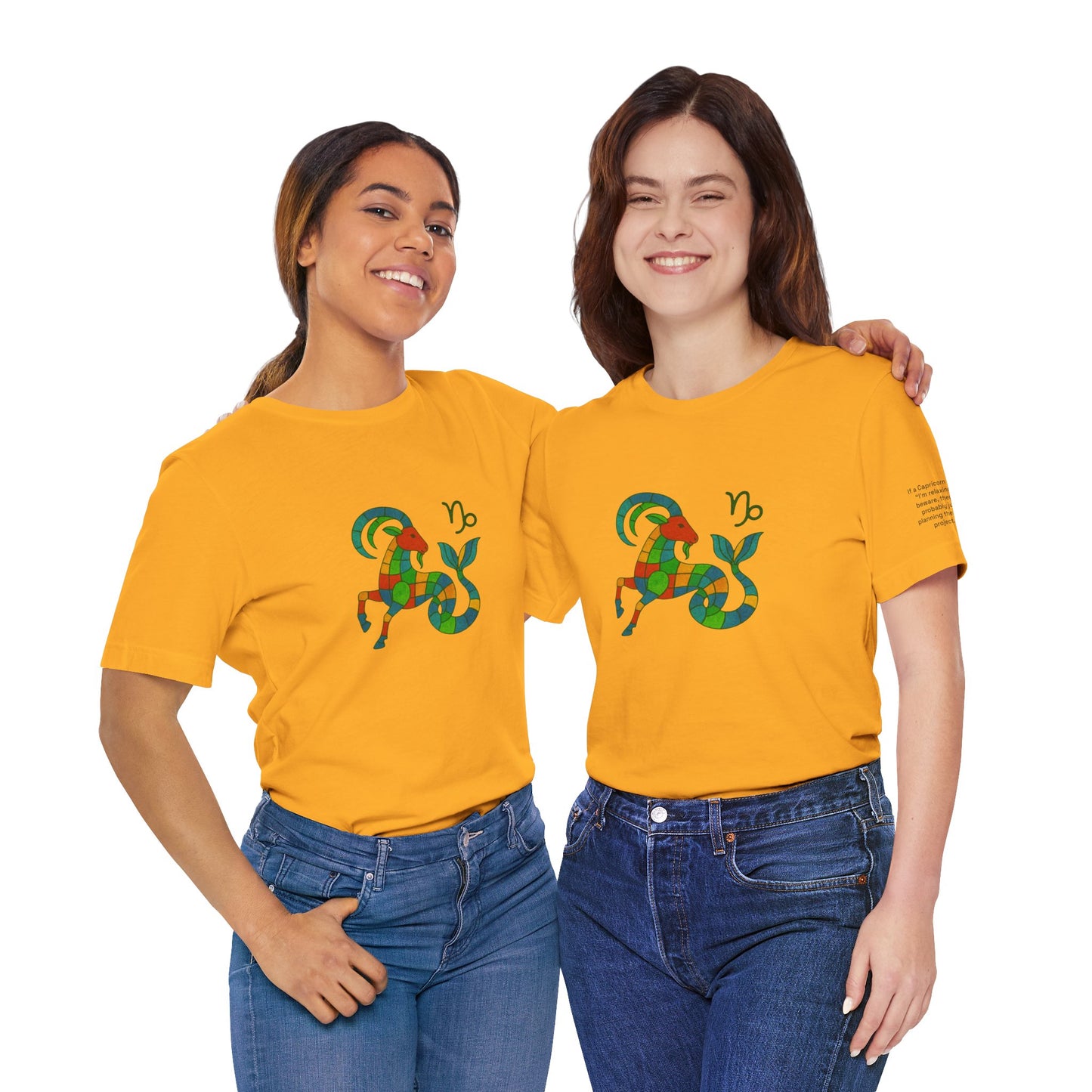 CAPRICORN - T-shirt, The Zodiac Signs According to Saint Phalle