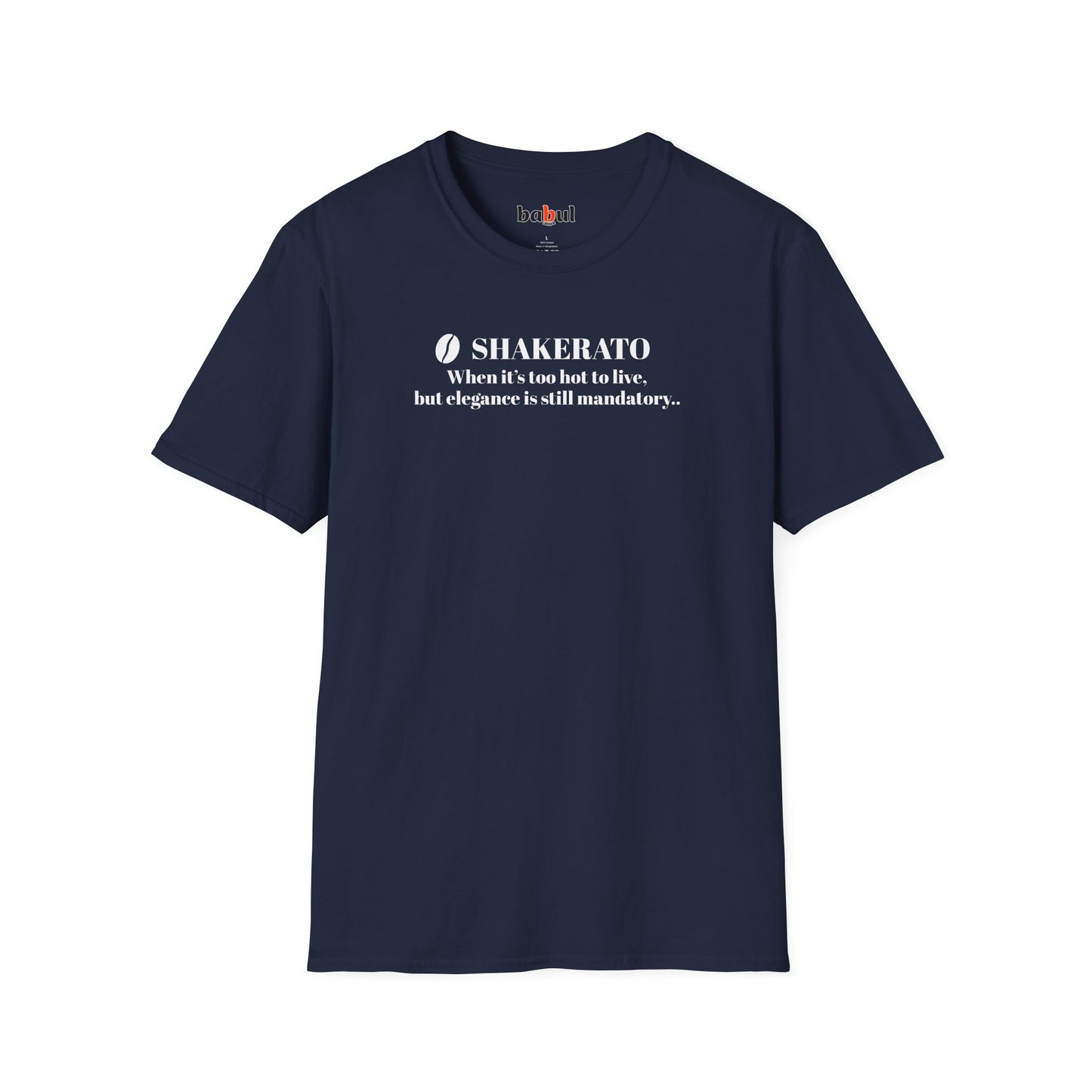 CoffeeTherapy T-Shirt – Irony Is the Best Cure (Right After Coffee)