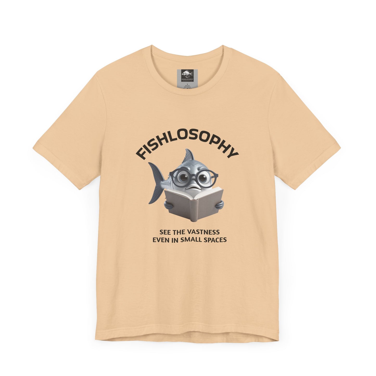 Fishlosophy Unisex Jersey Short Sleeve Tee – See the vastness even in small spaces
