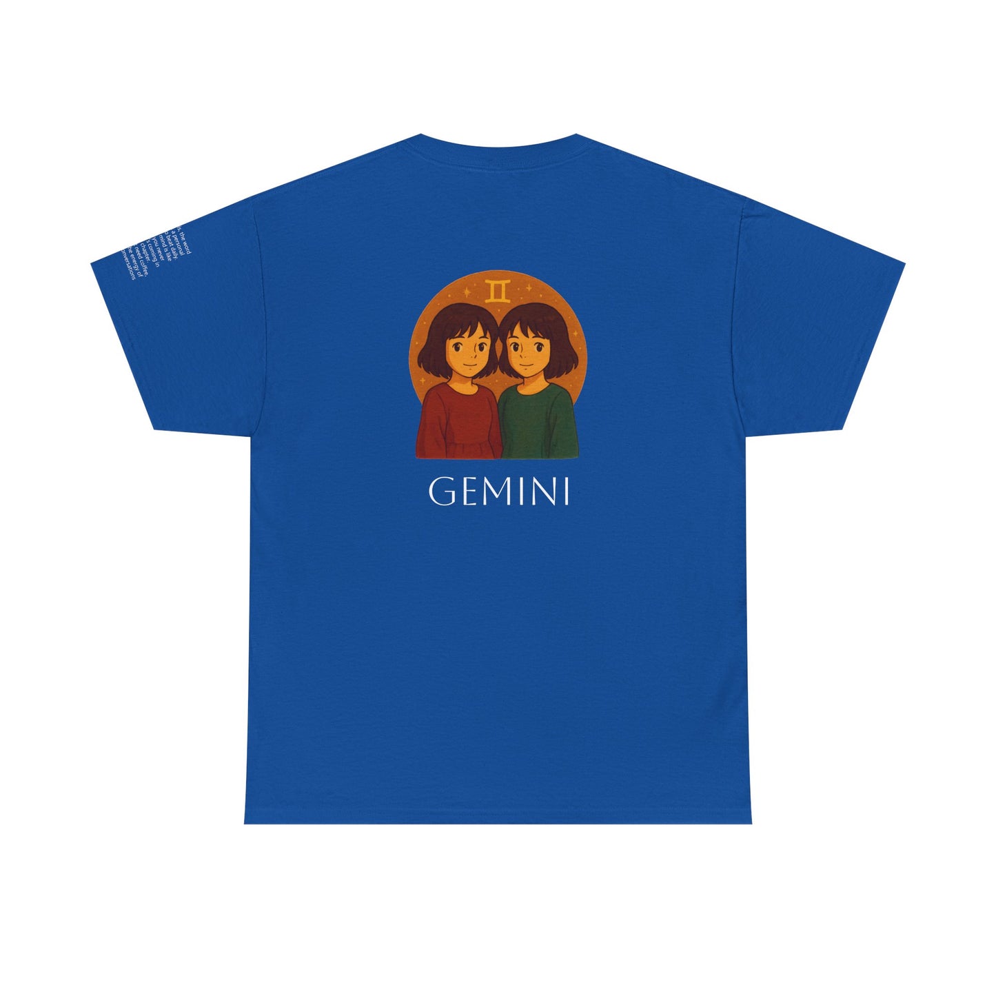GEMINI - Dreamy Zodiac T-Shirts – The Magic of the Stars in Ghibli Style