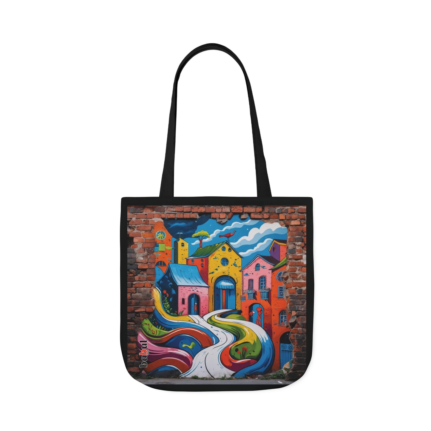 Artistic Surge - Eco-Friendly Canvas Tote Bag - HOUSES