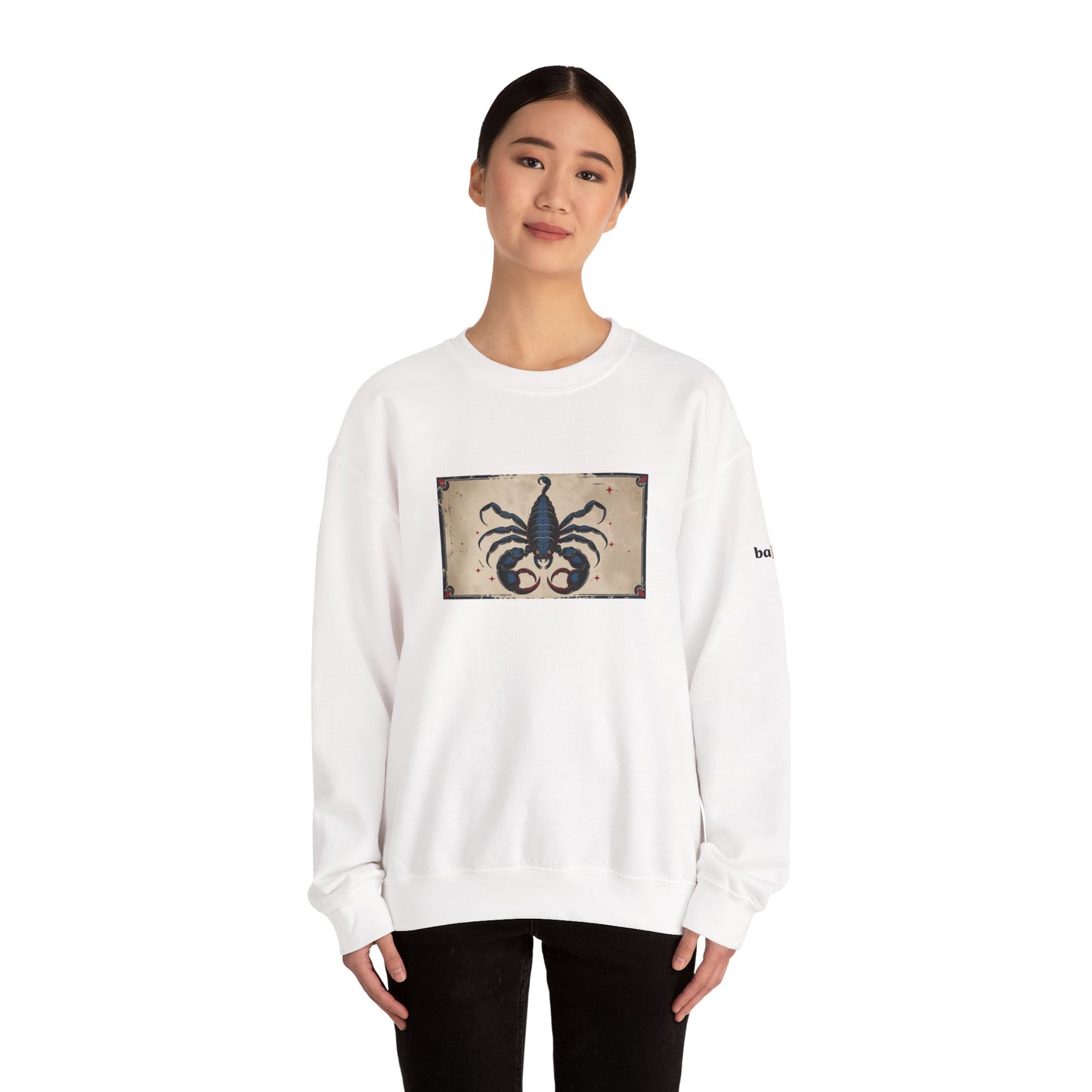 Scorpio - Gothic Zodiac Blue Sweatshirt
