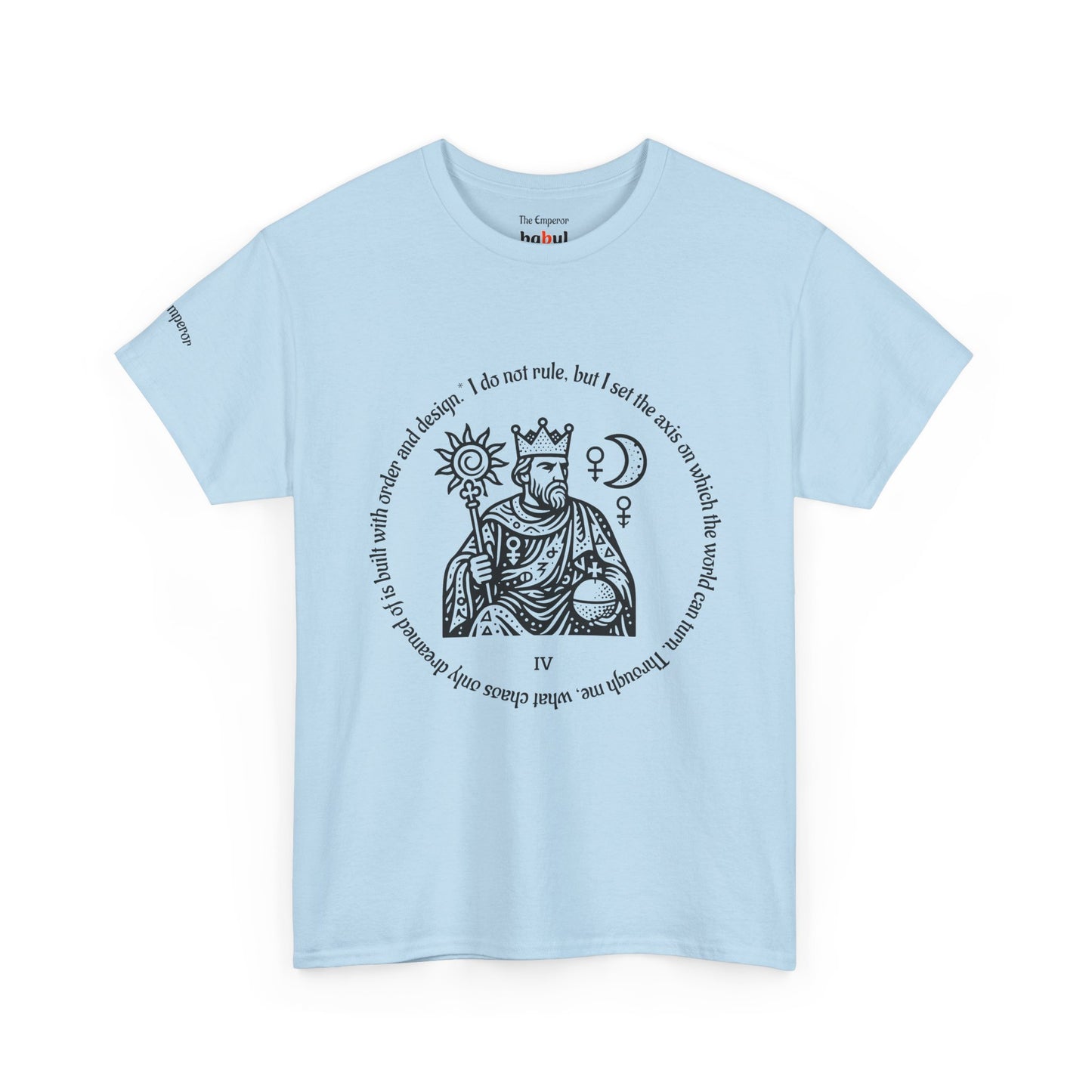 The Emperor - ArcanaPop T-Shirt – Where Tarot Magic Meets Pop Art