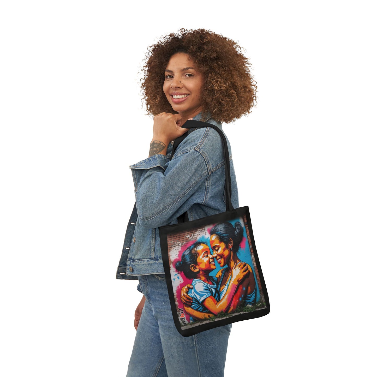 Artistic Surge - Eco-Friendly Canvas Tote Bag - SMILING HUG