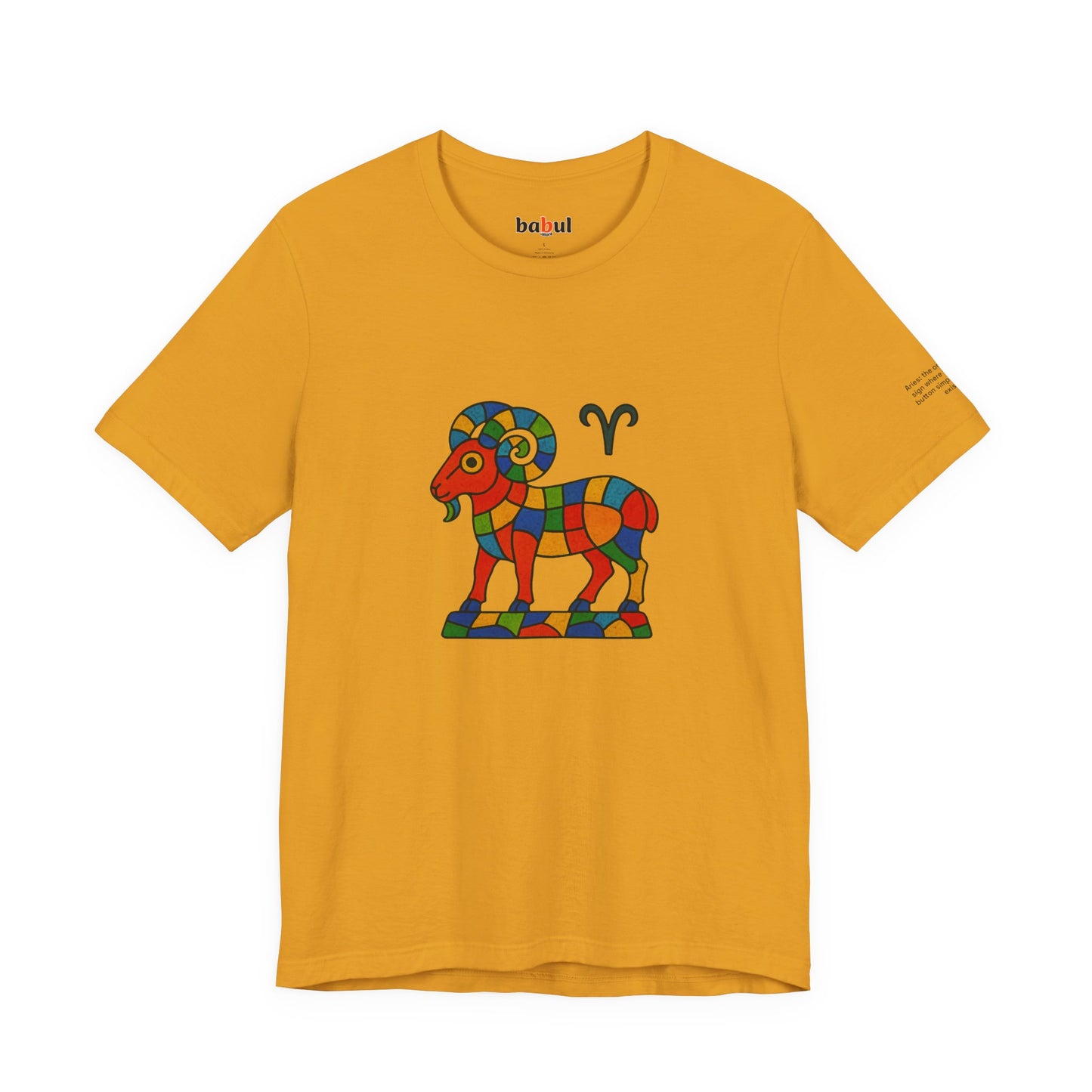 ARIES - T-shirt, The Zodiac Signs According to Saint Phalle