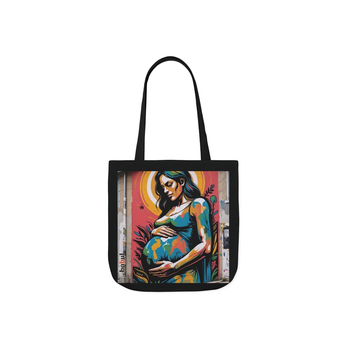 Artistic Surge - Eco-Friendly Canvas Tote Bag - MATERNITY
