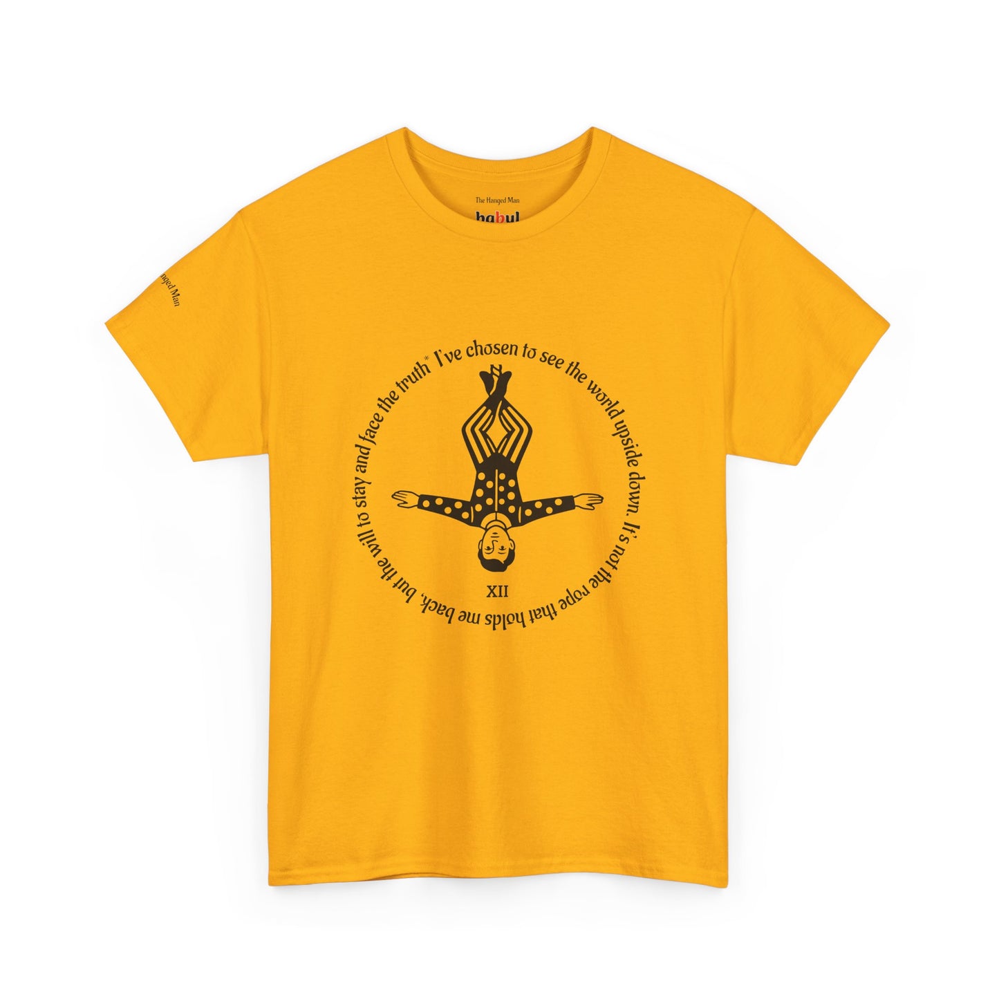 The Hanged Man - ArcanaPop T-Shirt – Where Tarot Magic Meets Pop Art