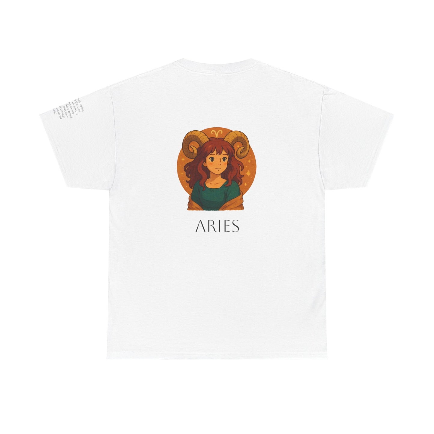 Aries - Dreamy Zodiac T-Shirts – The Magic of the Stars in Ghibli Style