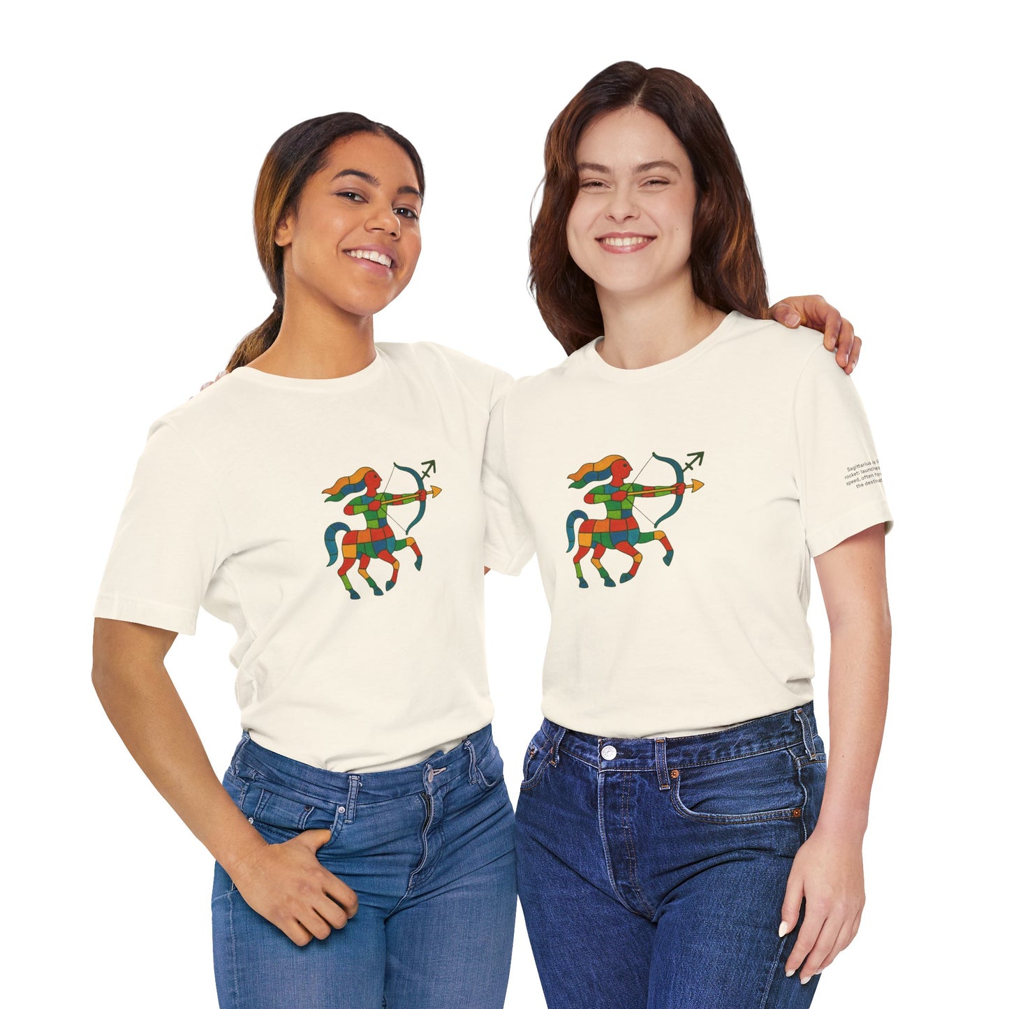 SAGITTARIUS - T-shirt, The Zodiac Signs According to Saint Phalle