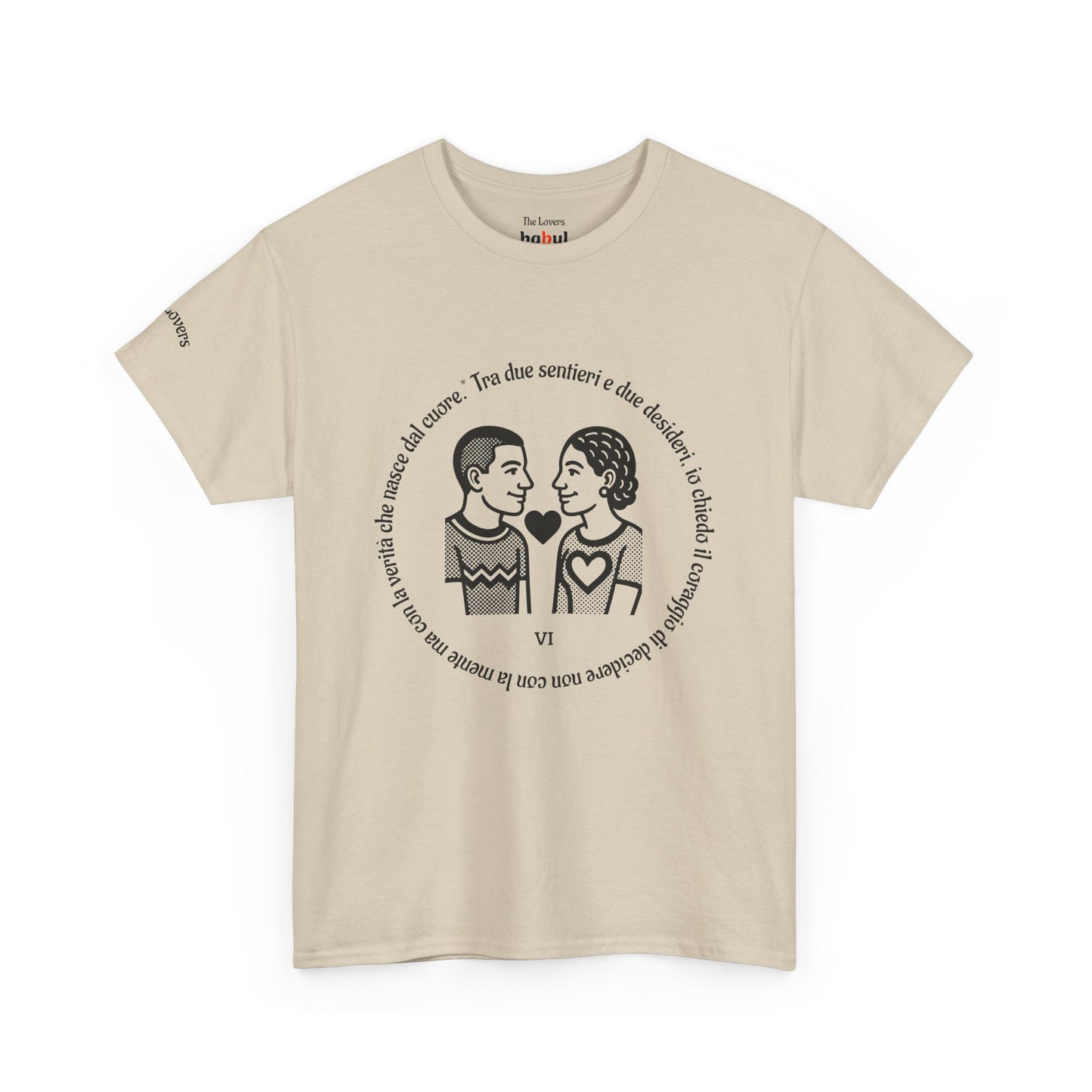 The Lovers - ArcanaPop T-Shirt – Where Tarot Magic Meets Pop Art