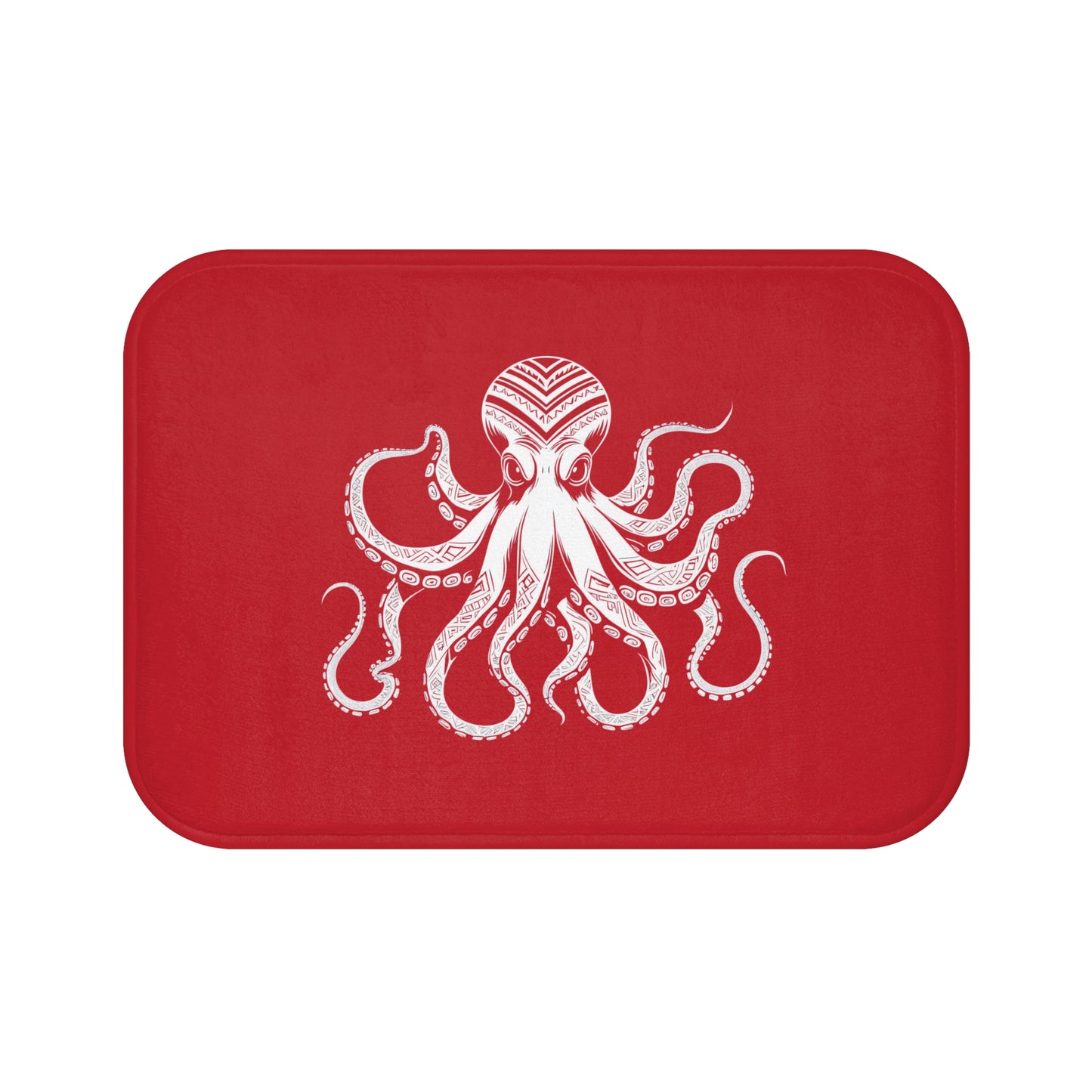 Tribal Bath Mat. Ocean Energy, Tribal Style