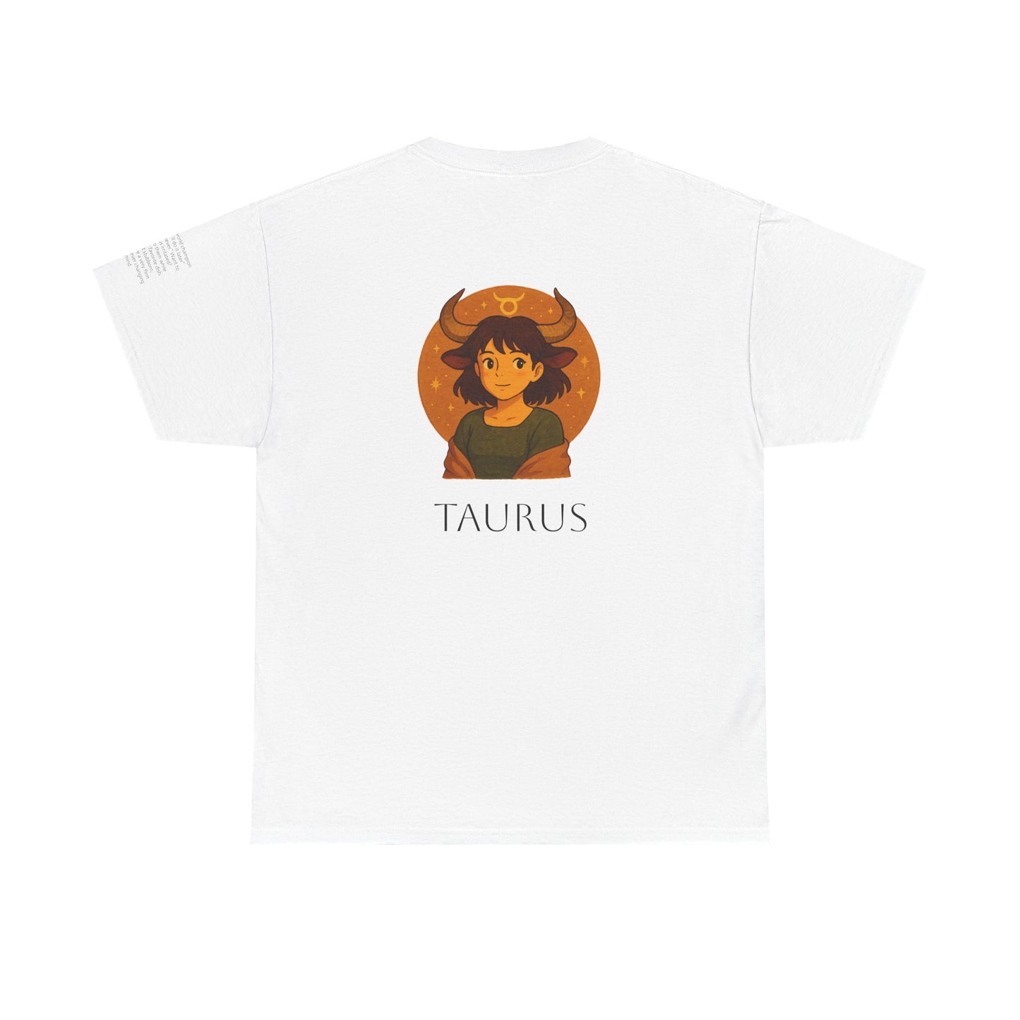 TAURUS - Dreamy Zodiac T-Shirts – The Magic of the Stars in Ghibli Style