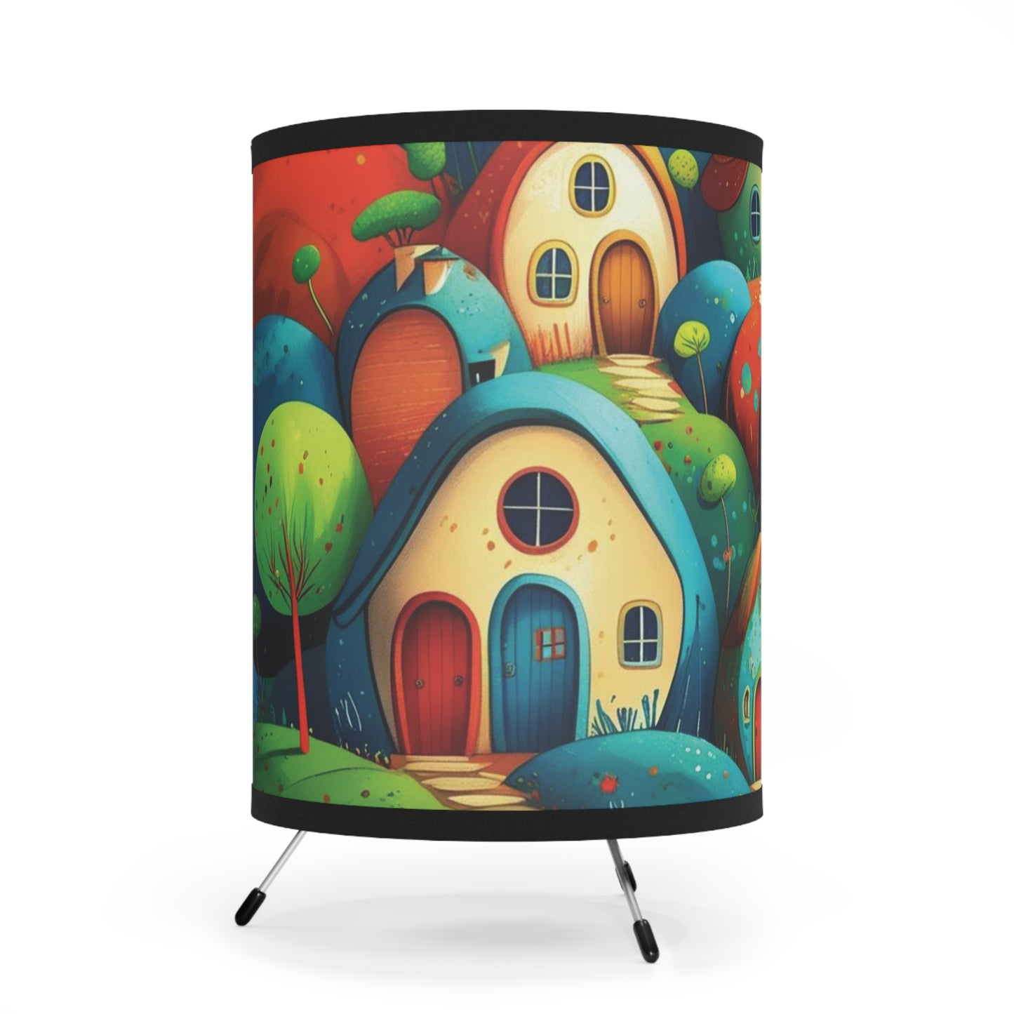 ENCHANTED LIGHTS. Dream Worlds in Your Room. Calming Tripod Lamp. Village
