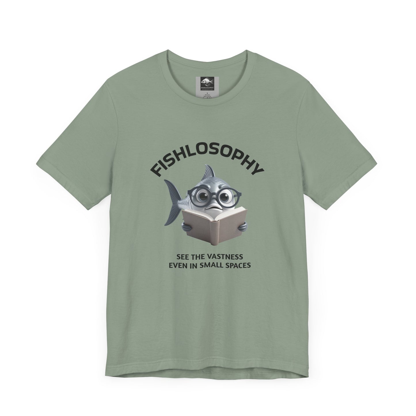 Fishlosophy Unisex Jersey Short Sleeve Tee – See the vastness even in small spaces