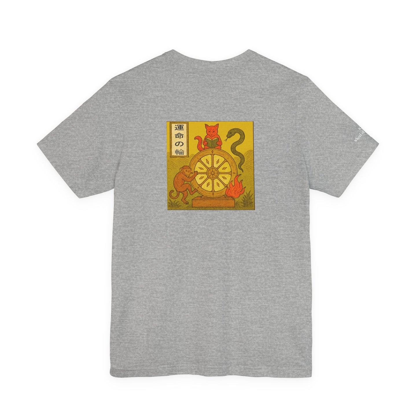 Wheel of Fortune - Tarot in Ukiyo-e Style