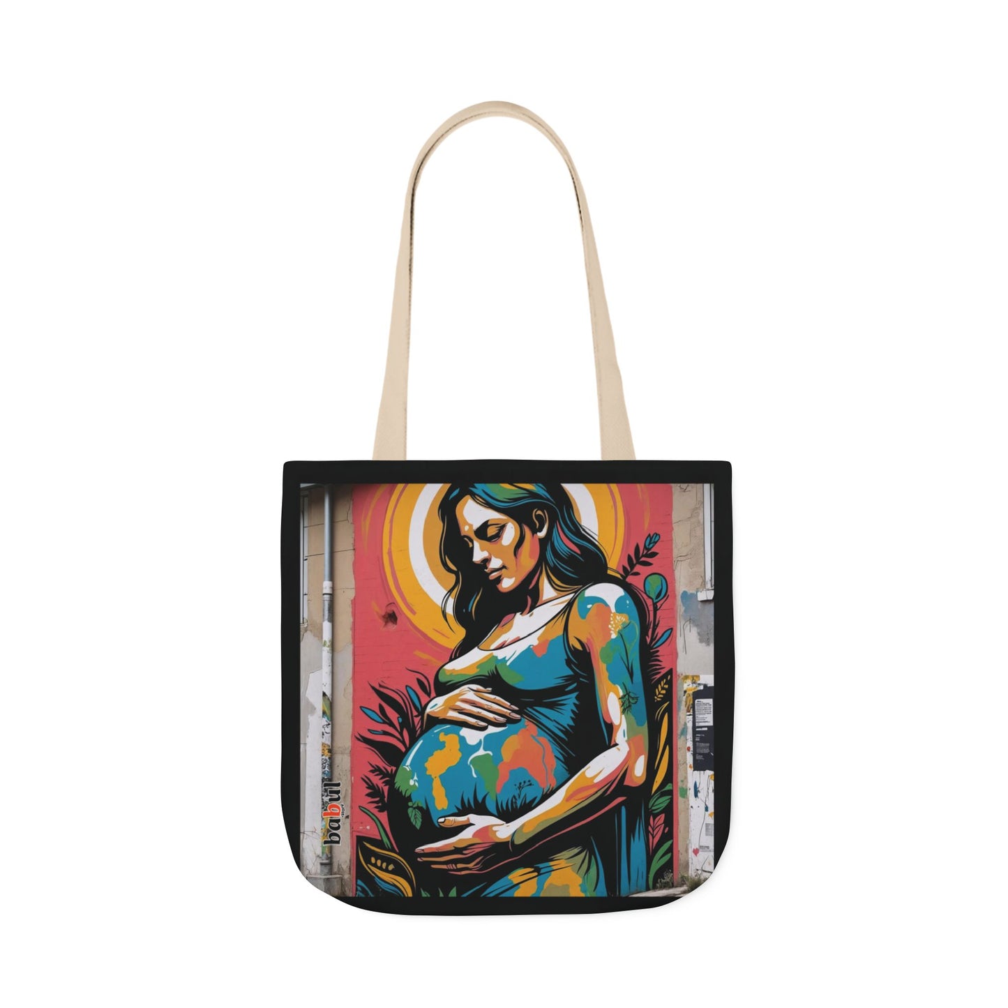 Artistic Surge - Eco-Friendly Canvas Tote Bag - MATERNITY