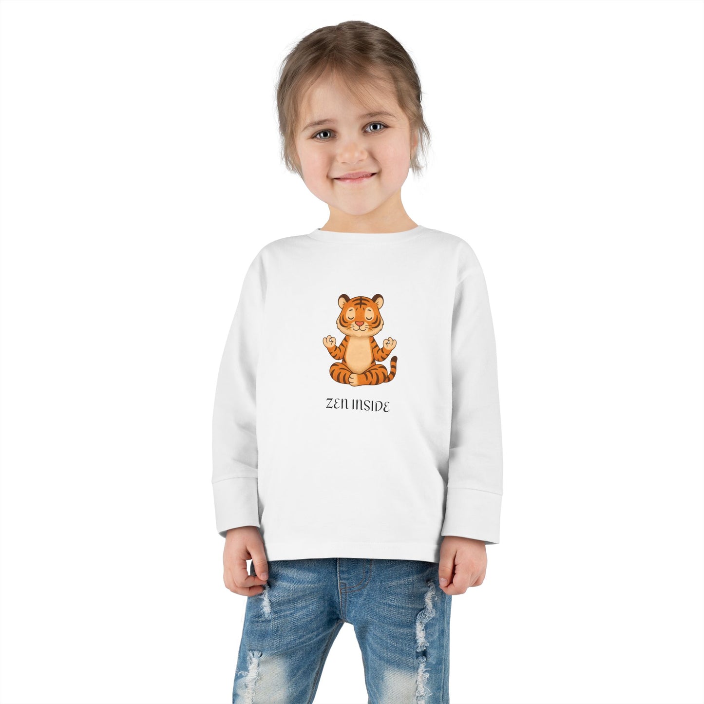 Zen Inside Long Sleeve Tee - TIGER