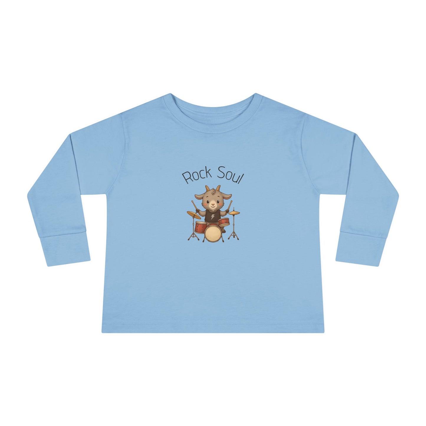 Magliette Rock Soul per bambini - Capretta - Dolci animali con un ritmo ribelle
