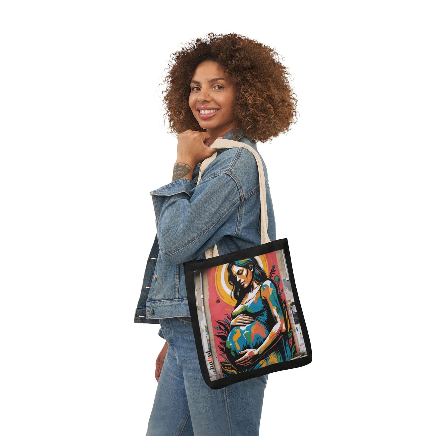 Artistic Surge - Eco-Friendly Canvas Tote Bag - MATERNITY