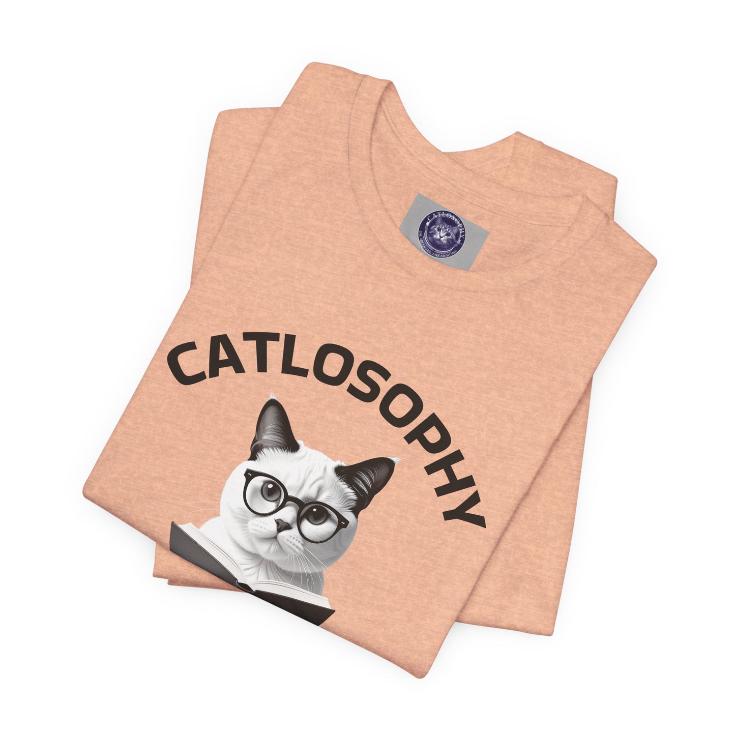 Catlosophy Unisex Jersey Short Sleeve Tee – "The Key to Life" Design