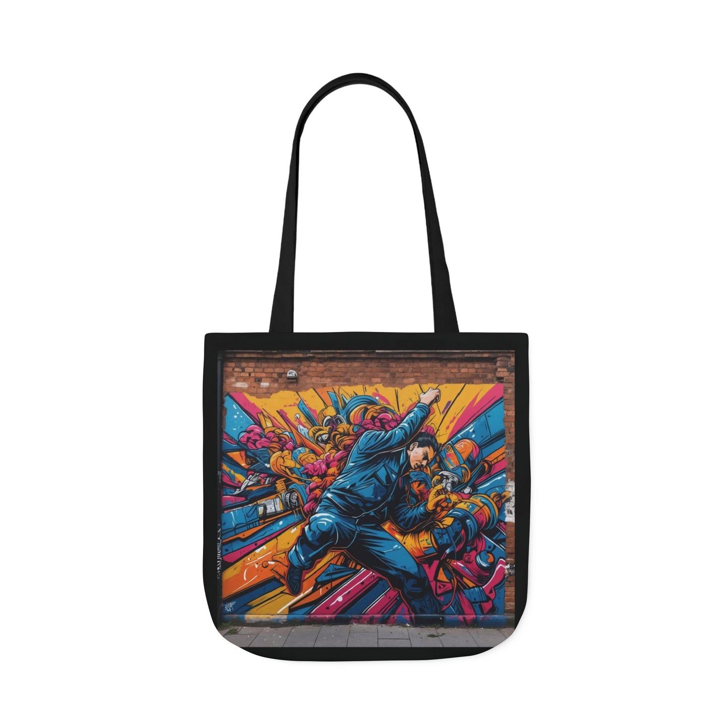 Artistic Surge - Eco-Friendly Canvas Tote Bag - MECHANICS