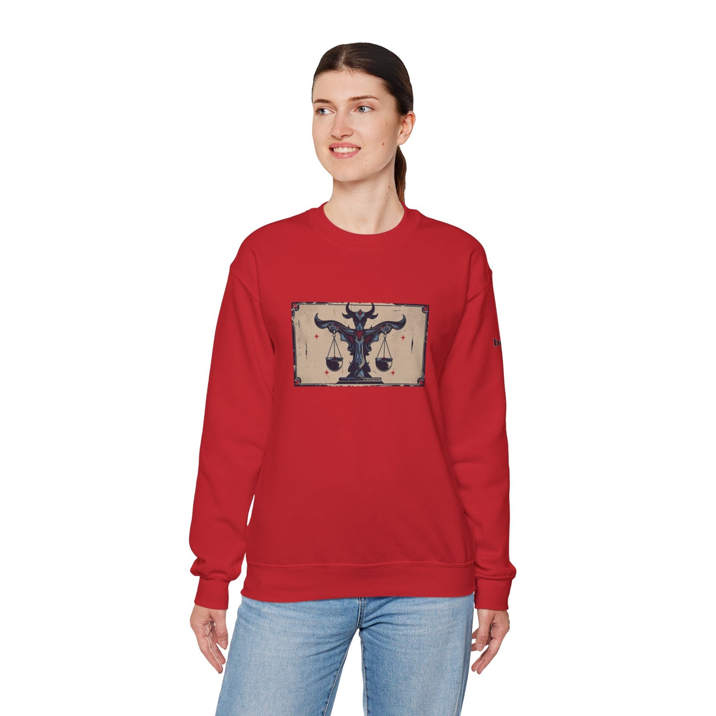 Libra - Gothic Zodiac Blue Sweatshirt