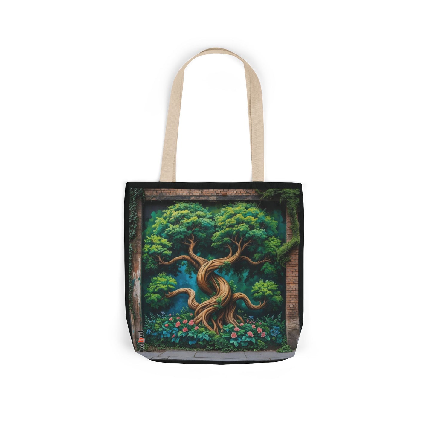 Artistic Surge - Eco-Friendly Canvas Tote Bag - TREE