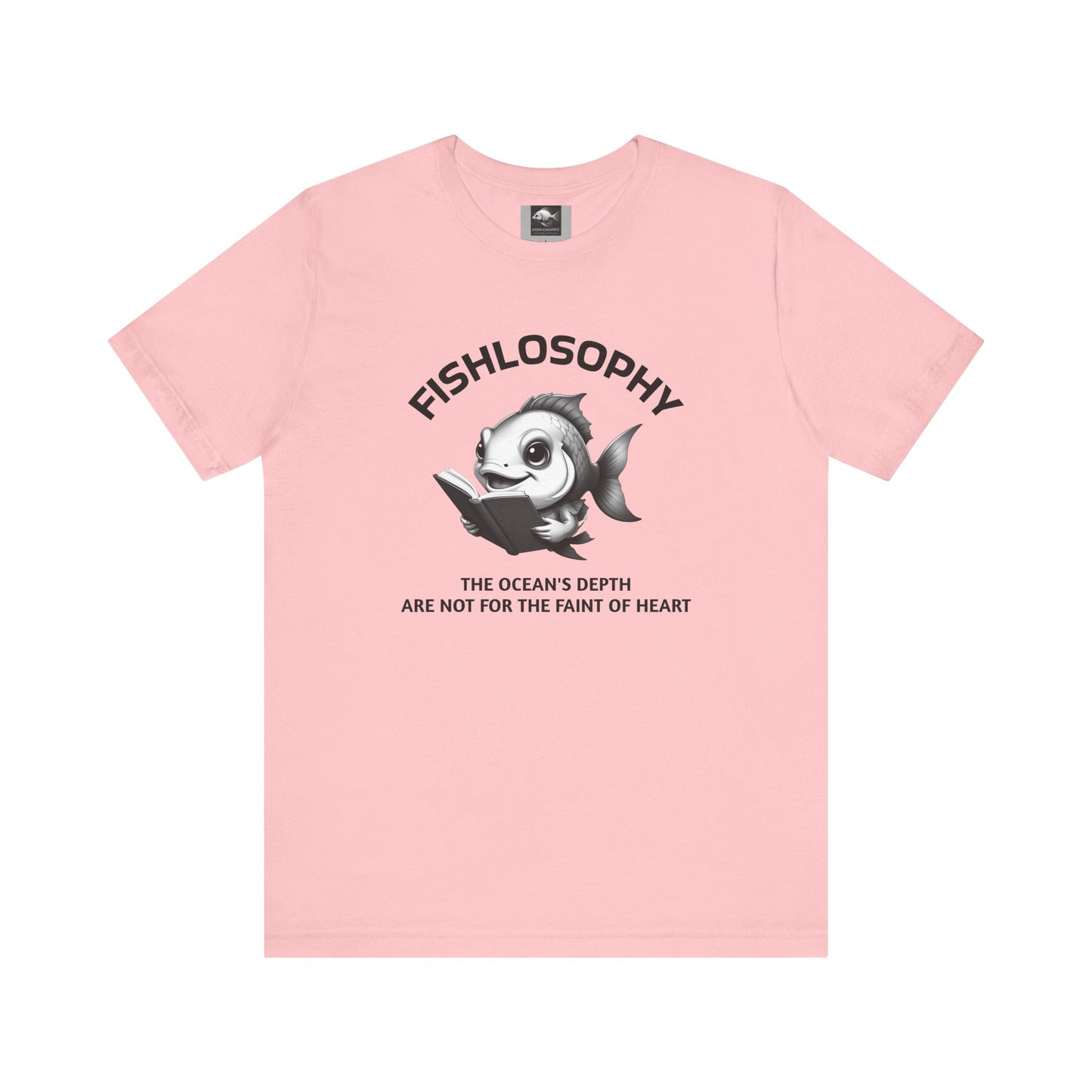 Fishlosophy Unisex Jersey Short Sleeve Tee – The Ocean' depth is not for the faint of heart