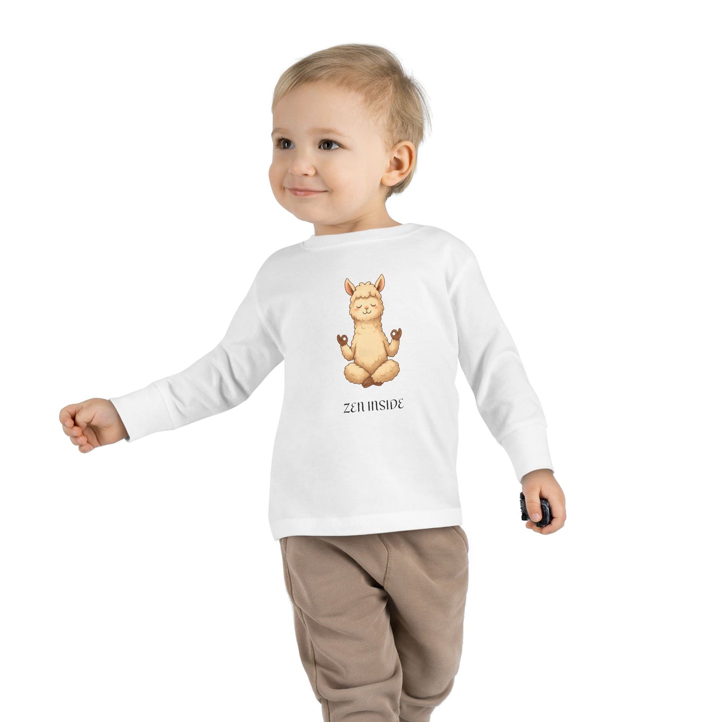 Zen Inside Long Sleeve Tee - ALPACA