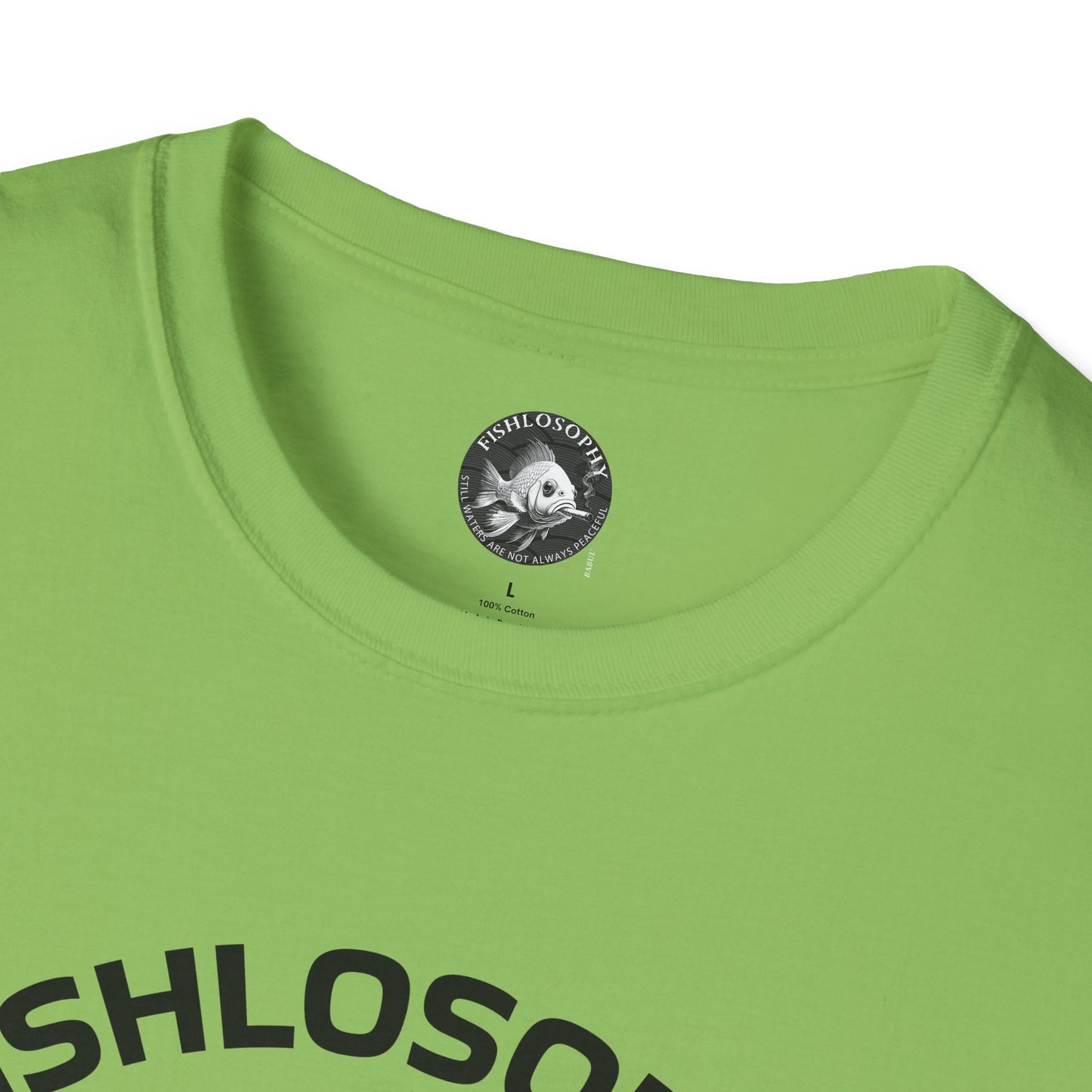 Fishlosophy Unisex T-Shirt - Ocean Vibes and Life's Questions Design - PEARLS OF WISDOM FROM THE FISH WORLD
