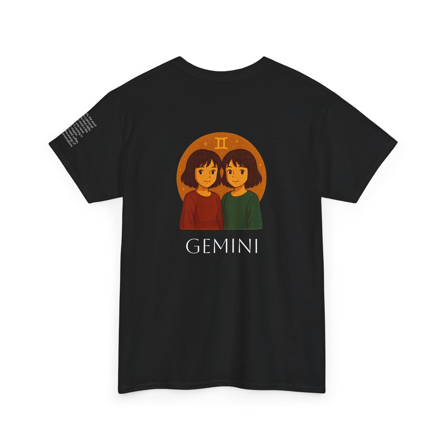 GEMINI - Dreamy Zodiac T-Shirts – The Magic of the Stars in Ghibli Style